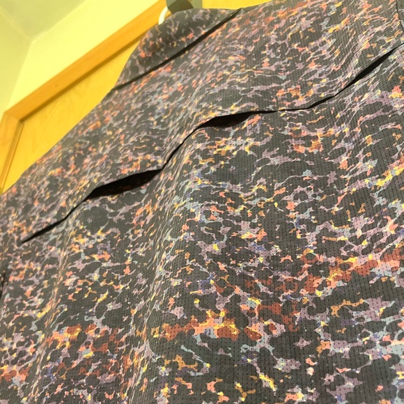 NWT Topo Designs RARE Women’s Retro River Shirt Black/Purple Meteor - Size M - Picture 13 of 16